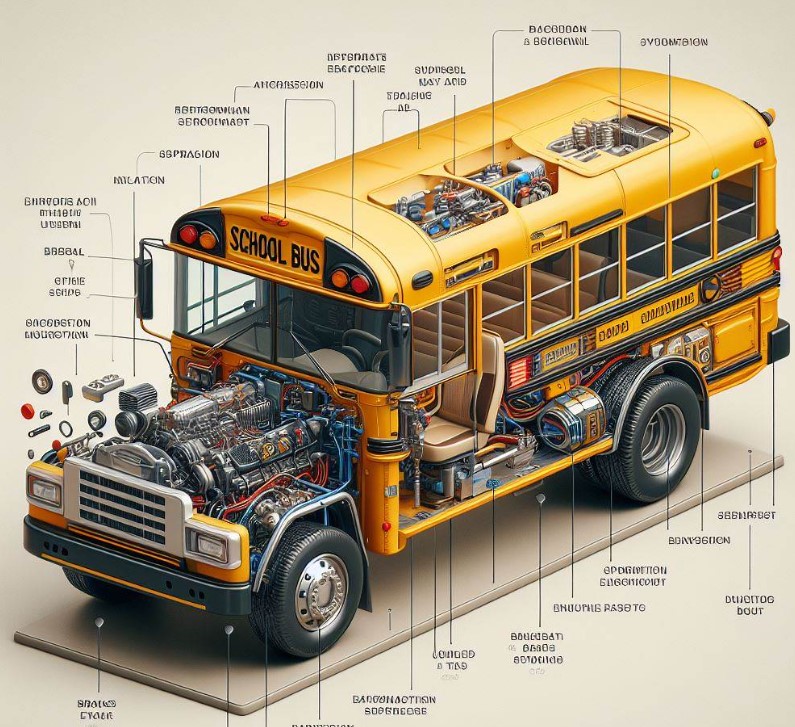 What Kind Of Engines Do School Buses Have