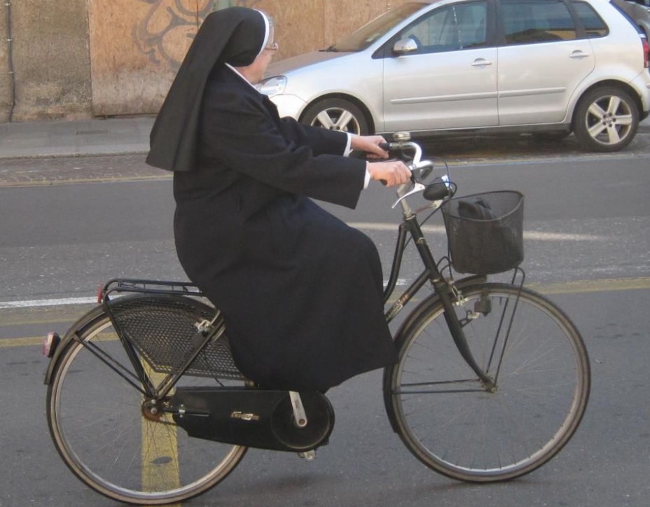 What Name Do You Give A Nun Who Rides A Bicycle