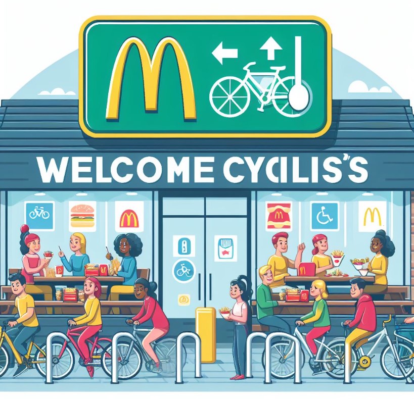 Can I Ride My Bike to McDonald's