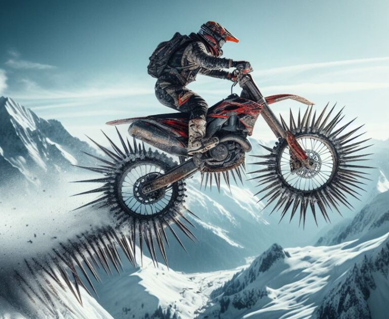 Can You Ride A Dirt Bike In The Snow? Answered