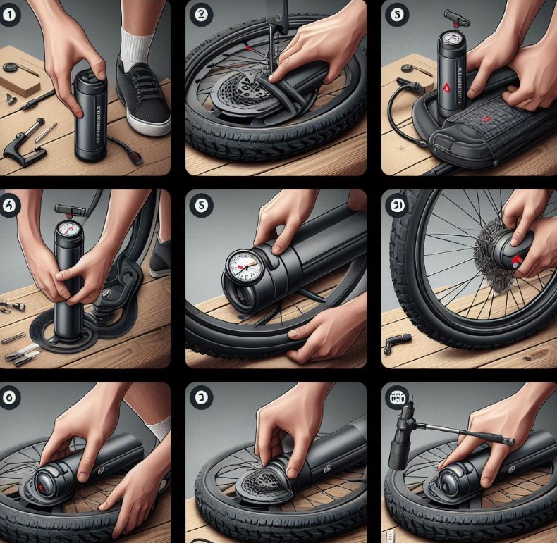 How Do You Use A Portable Air Pump On A Bike