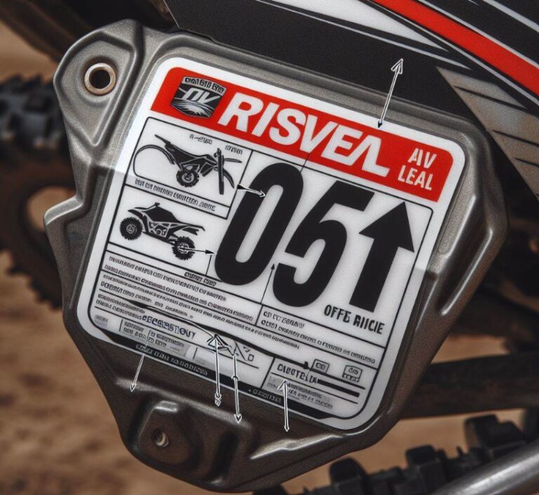 Where To Put ORV Sticker On Dirt Bike? Answered